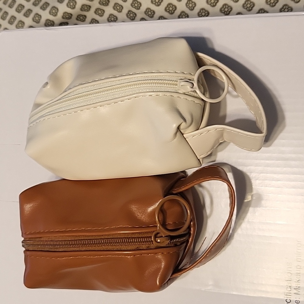 Faux leather mini bag
